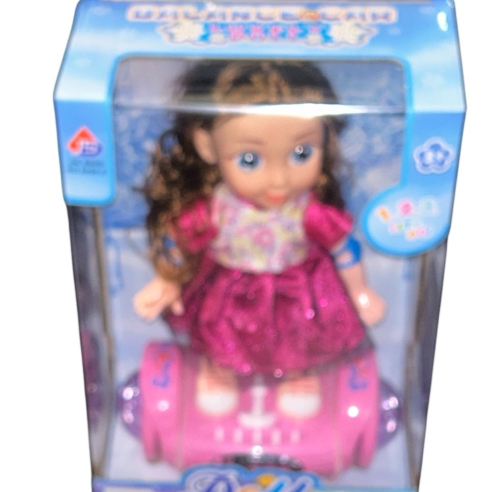 Lovely Doll with Pink Dress